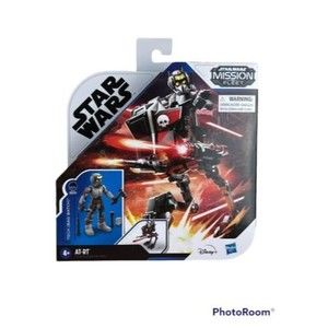 Hasbro Star Wars Mission Fleet: AT-RT Action Figure Set, Tech (Bad Batch)